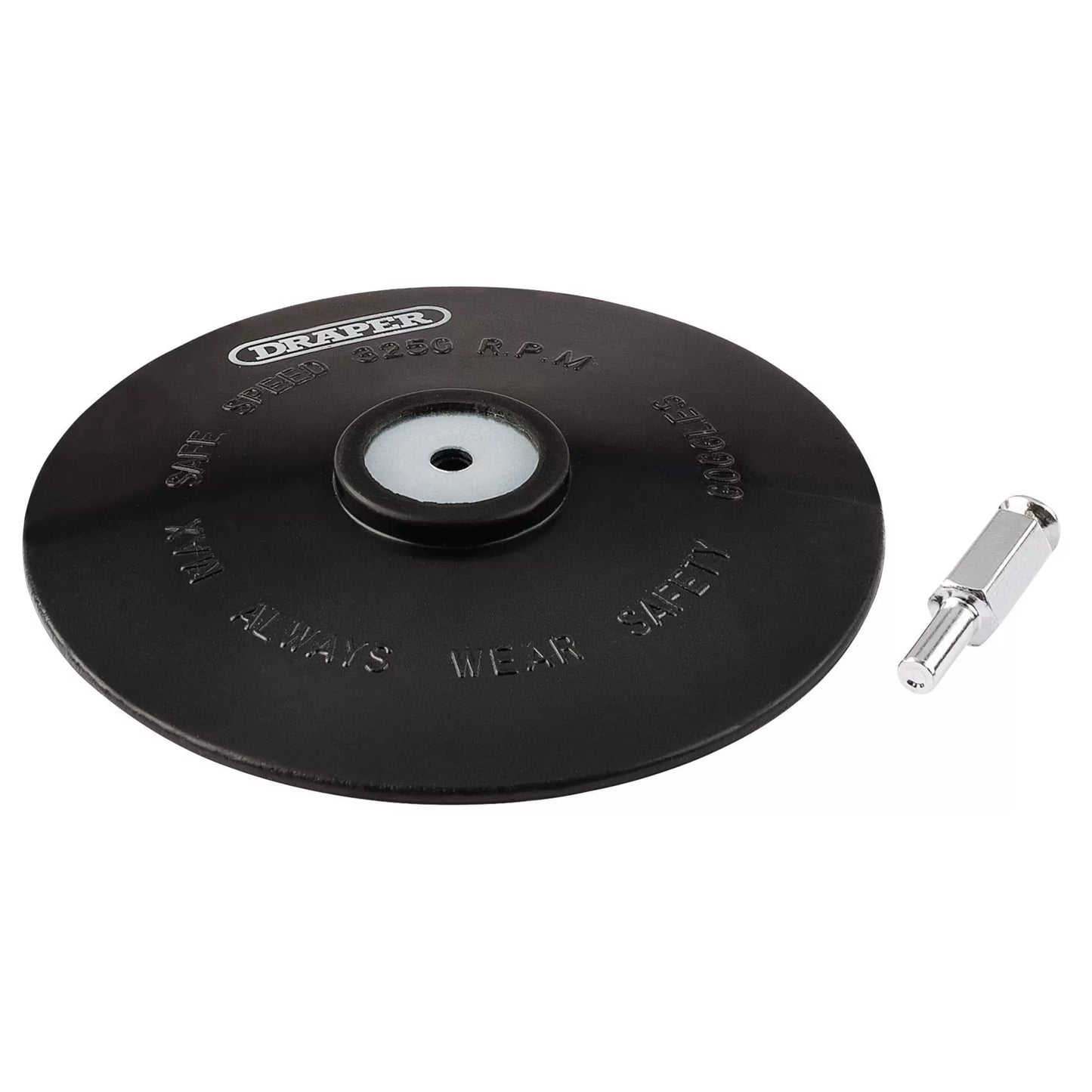 Draper Tools - 83815 - Rubber Backing Disc, 125mm