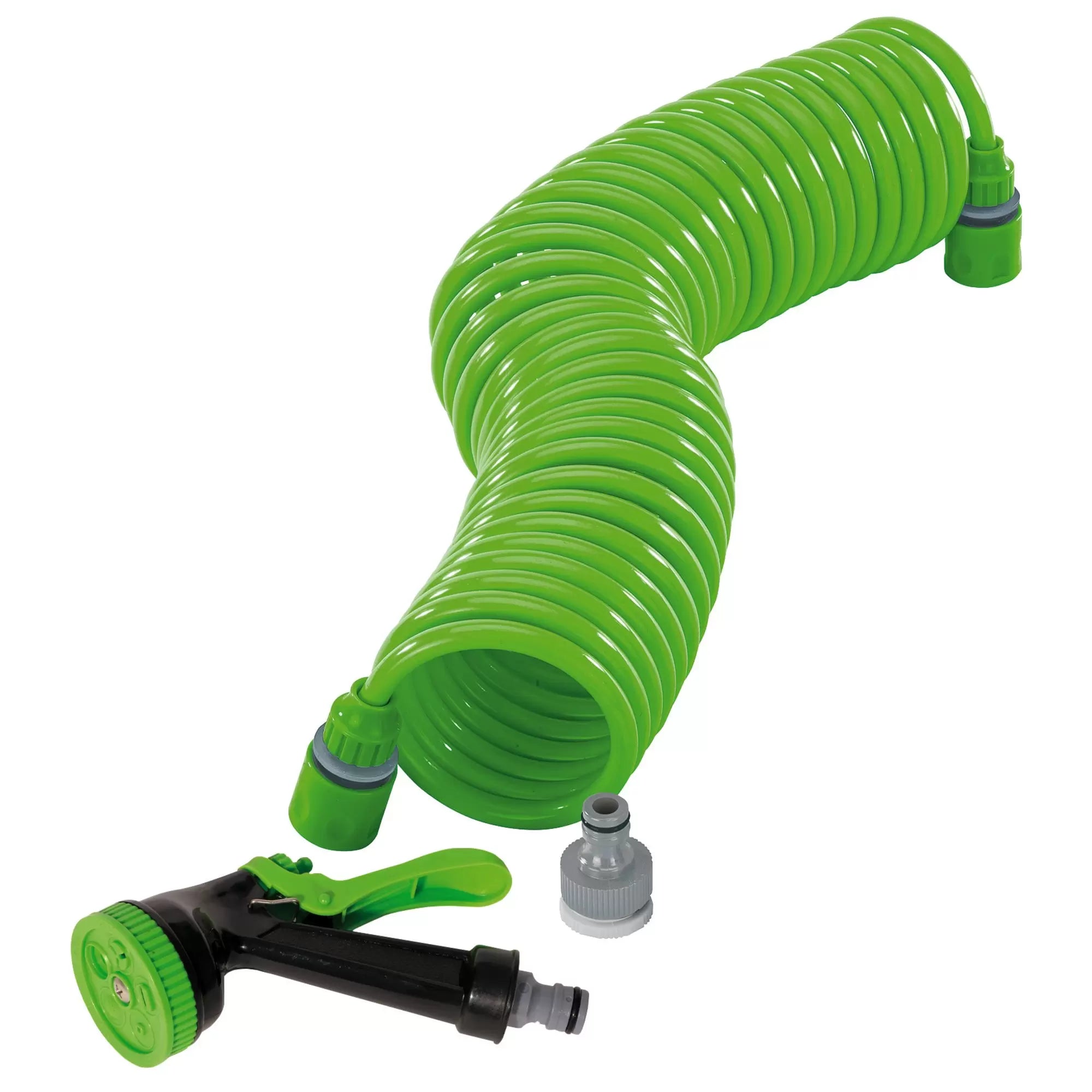 Draper Tools - 83984 - Recoil Hose with Spray Gun and Tap Connector, 10m