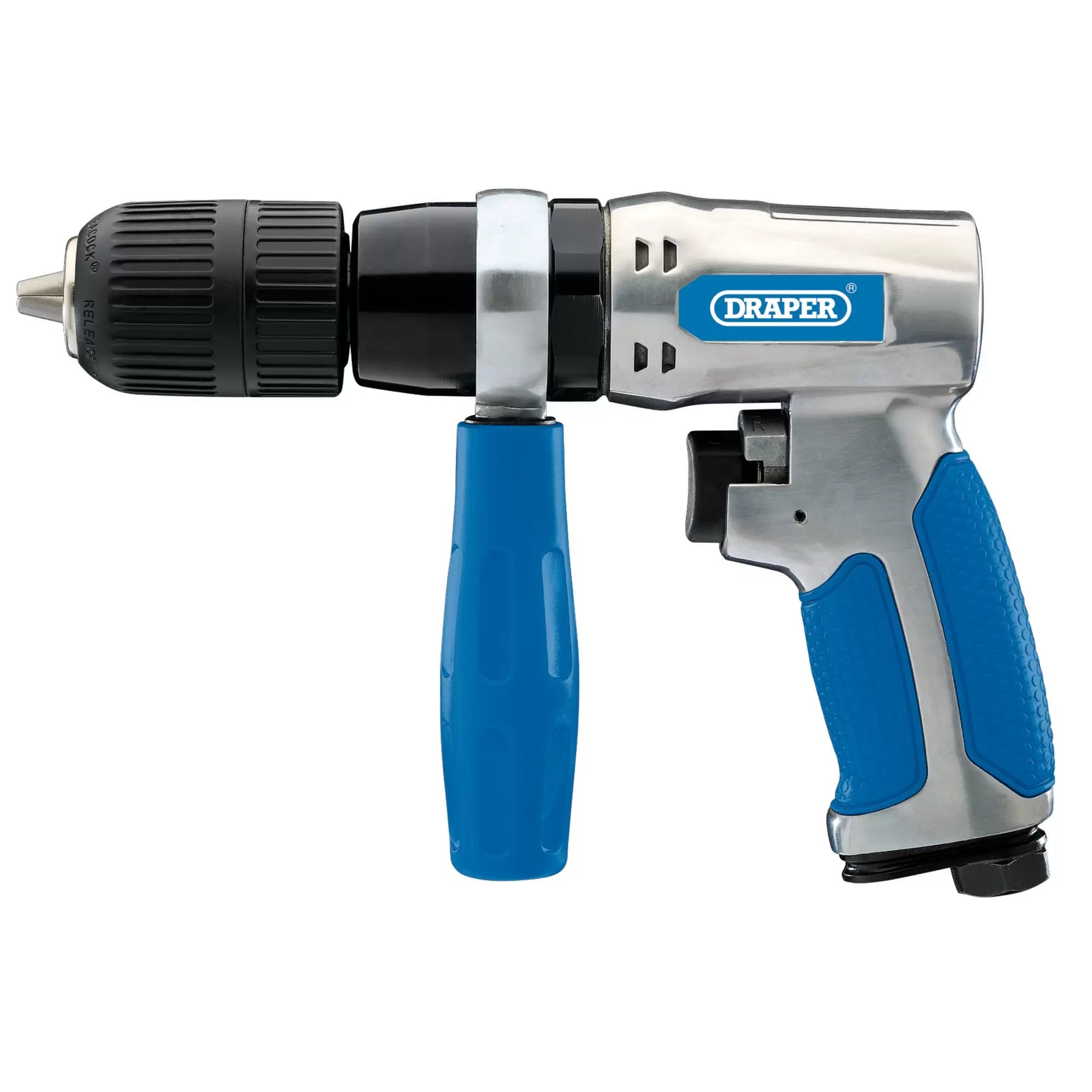 Draper Tools - 84121 - Reversible Keyless Air Drill, 13mm
