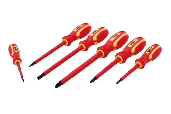 Laser - 8455 - VDE Insulated Screwdriver Set 6pc
