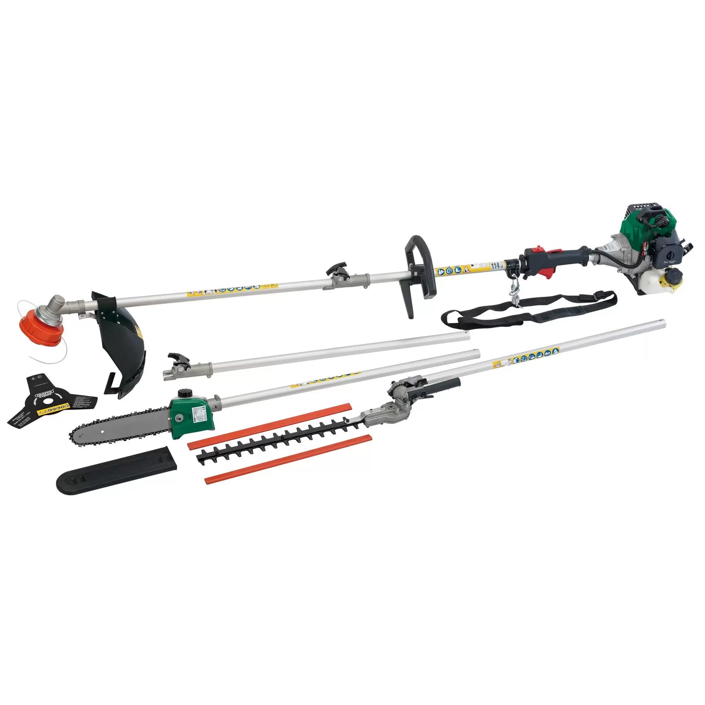 Draper Tools - 84706 - 4 in 1 Petrol Garden Tool, 32.5cc