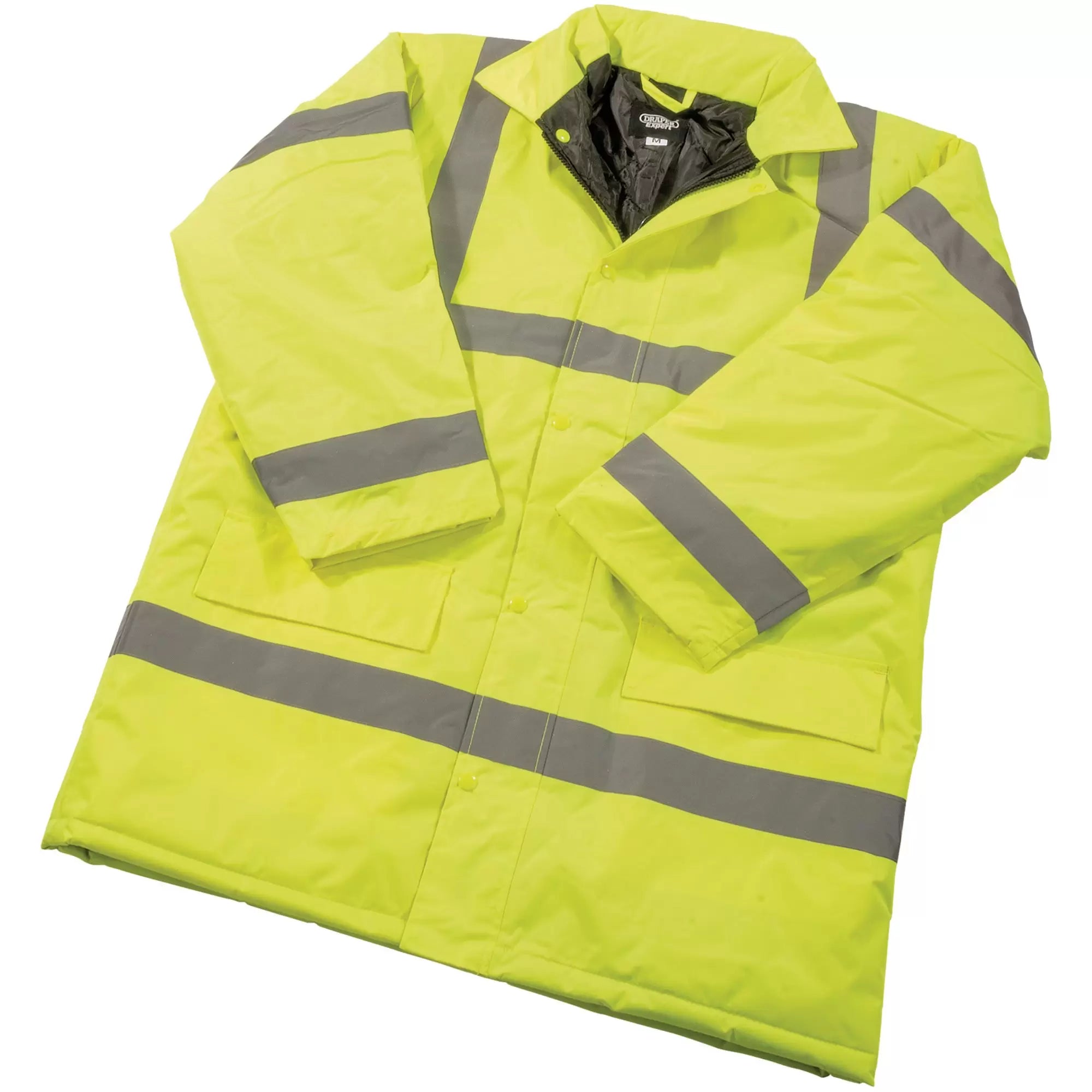 Draper Tools - 84721 - High Visibility Traffic Jacket, Size L