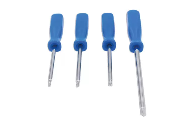 Laser - 8477 - Clutch Head Screwdriver Set 4pc