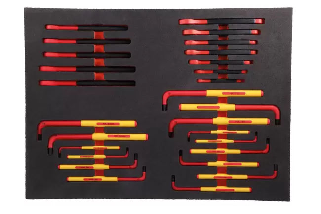 Laser - 8487 - Insulated Wrenches in Foam Inlay