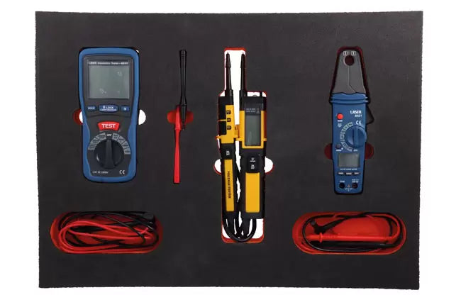 Laser - 8489 - Insulated Test Instruments in Foam Inlay