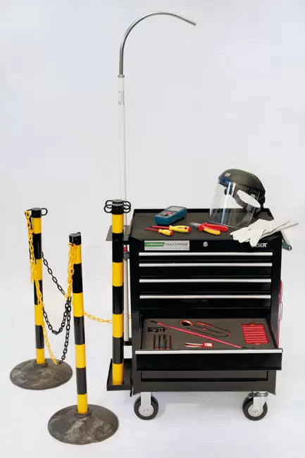 Laser - 8490 - EV Cabinet with Foam Inlays, Tools & Safety Products