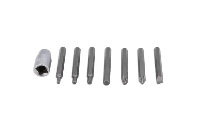 Laser - 8506 - Impact Bit Set 8pc 1/2"D