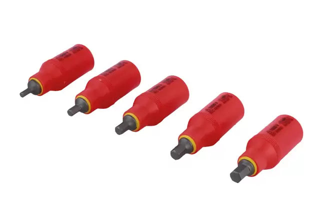 Laser - 8526 - Insulated Hex Bit Socket Set 3/8"D 5pc
