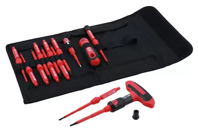Laser - 8527 - Insulated Interchangeable Screwdriver Set 16pc