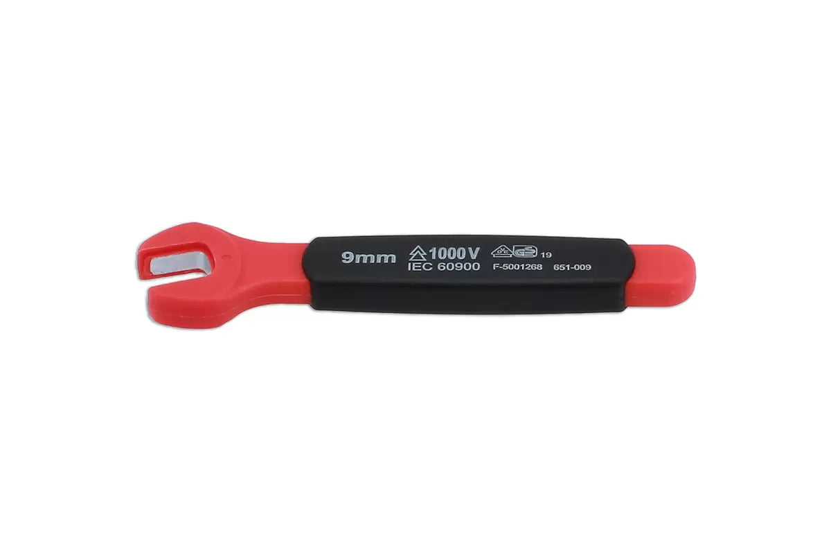 Laser - 8547 - Insulated Open Ended Spanner 9mm