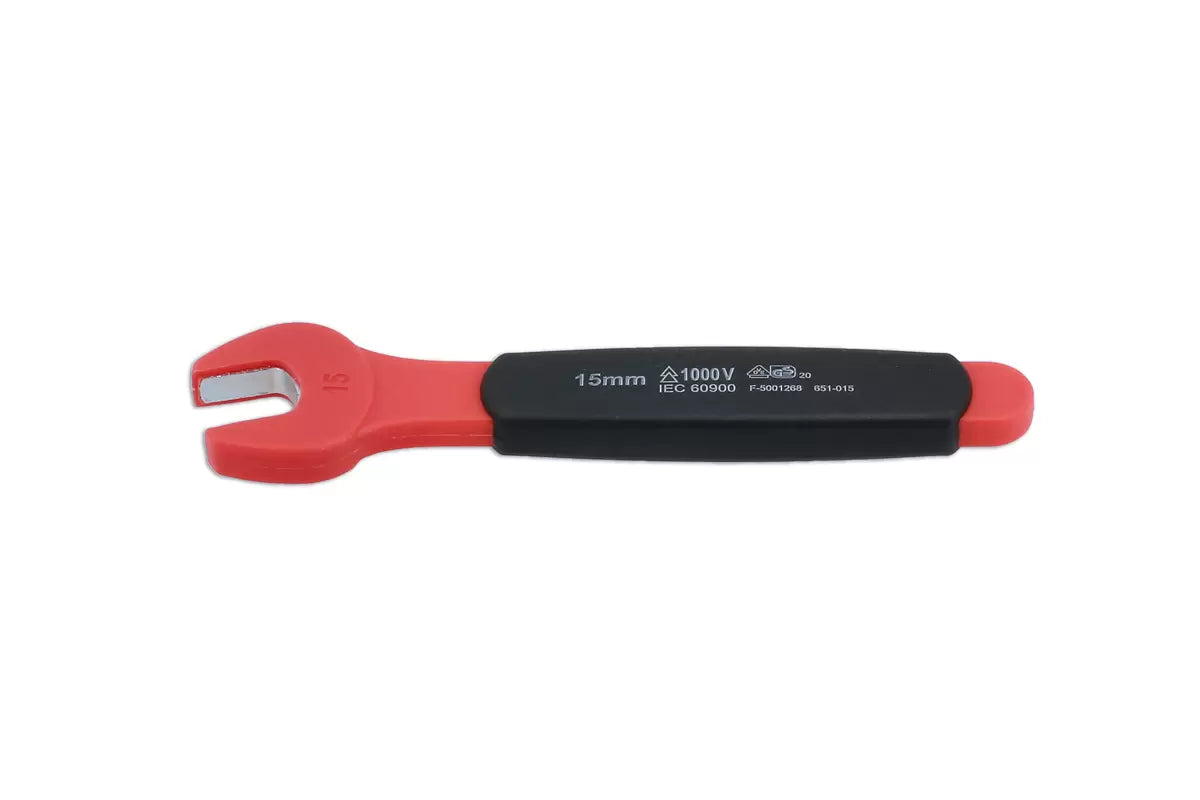 Laser - 8549 - Insulated Open Ended Spanner 15mm