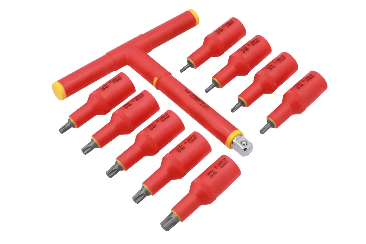 Laser - 8560 - Insulated Star Bit Set 1/2"D 10pc