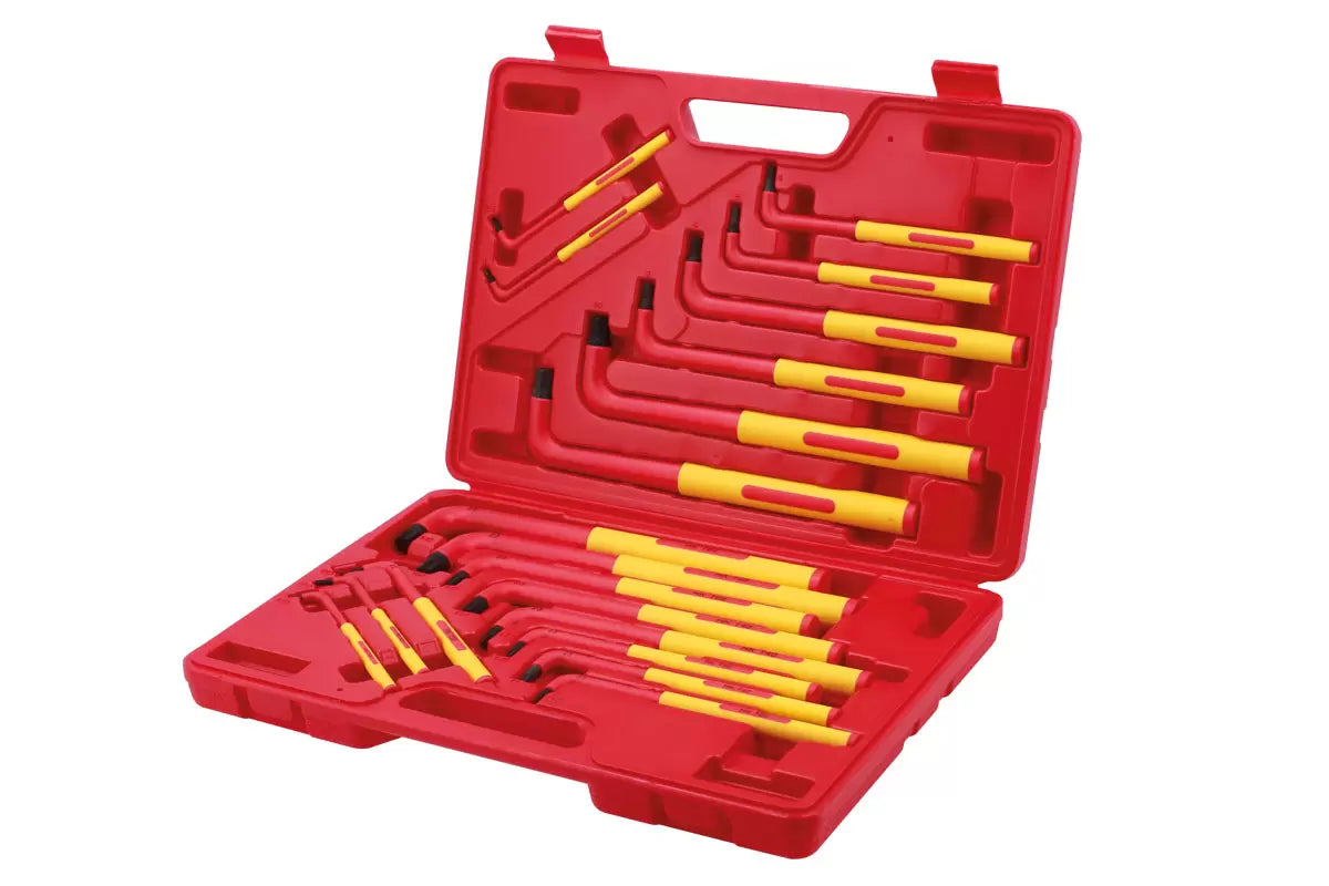 Laser - 8567 - VDE Extra Long Hex/Star Key Wrench 19pc