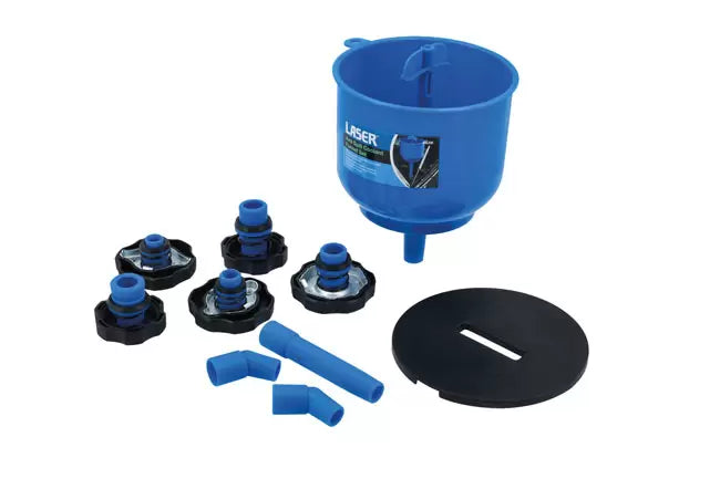 Laser - 8638 - Anti Spill Coolant Funnel Set