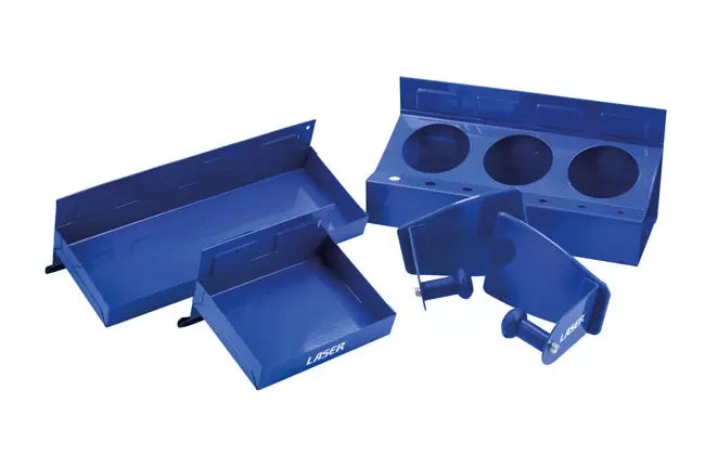 Laser - 8657 - Magnetic Holders & Tray Set 4pc