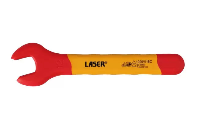 Laser - 8722 - Insulated Open Ended Spanner 12mm