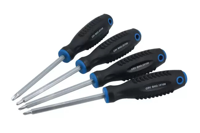 Laser - 8761 - Tri-Wing Security Screwdriver Set 4pc