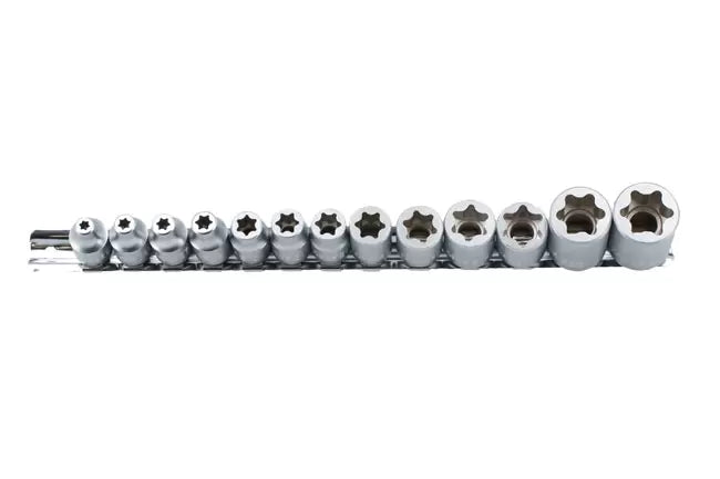 Laser - 8797 - Flat Cut Star Socket Set 13pc