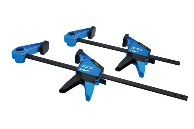 Laser - 8817 - One-Handed Bar Clamp & Spreader Set - 2pc