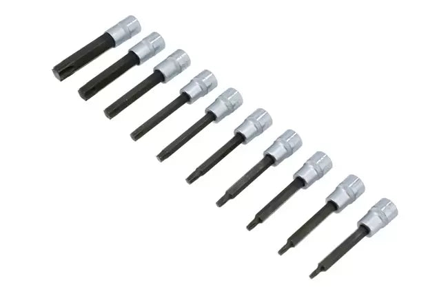 Laser - 8855 - Long Star Bit Socket Set 3/8"D 10pc