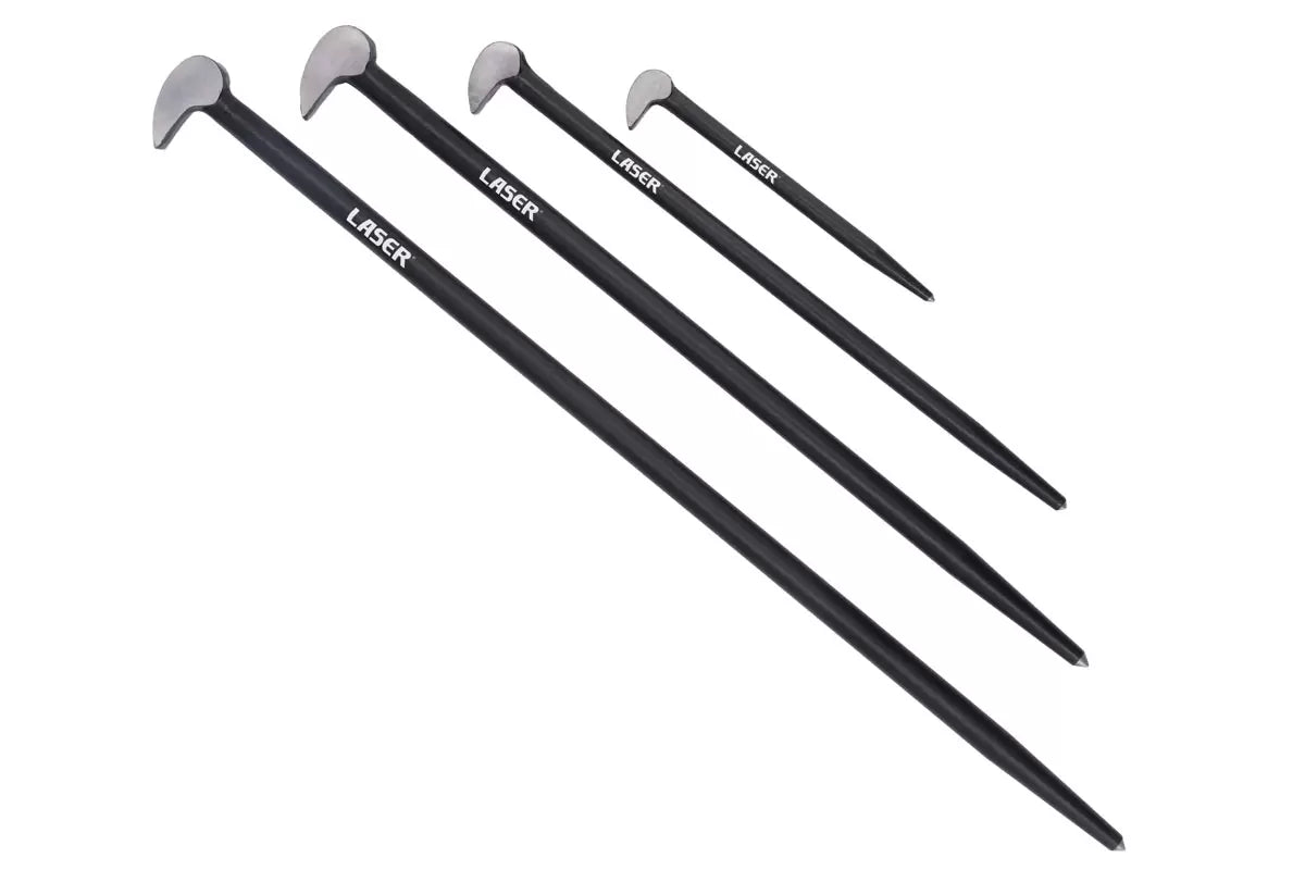 Laser - 8856 - Heel & Toe Pry Bar Set 4pc