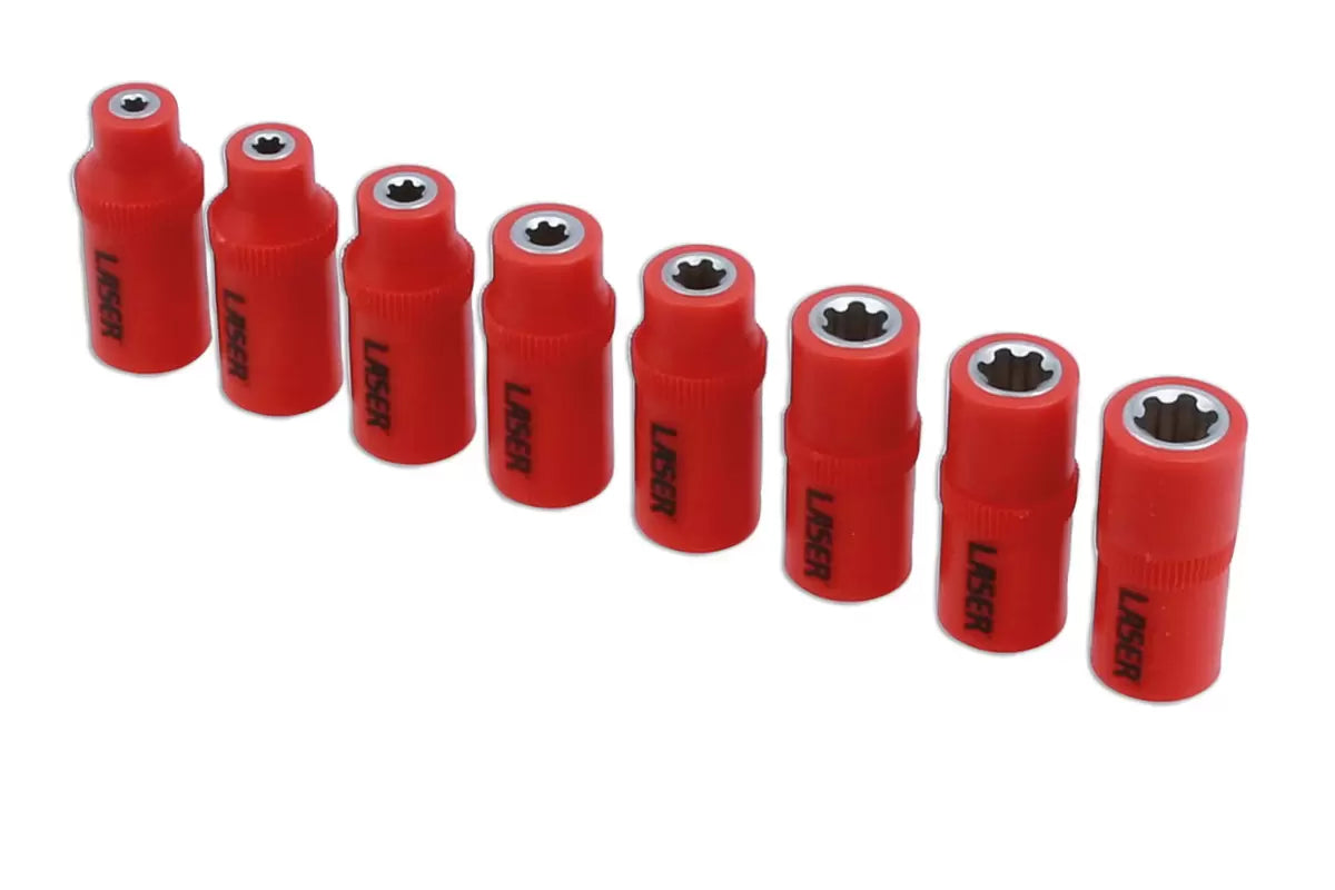 Laser - 8878 - Insulated Torx Plus® Socket Set 1/4"D 8pc