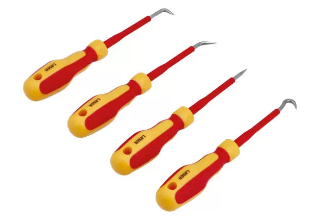 Laser - 8888 - Insulated Mini Hook & Pick Set 4pc