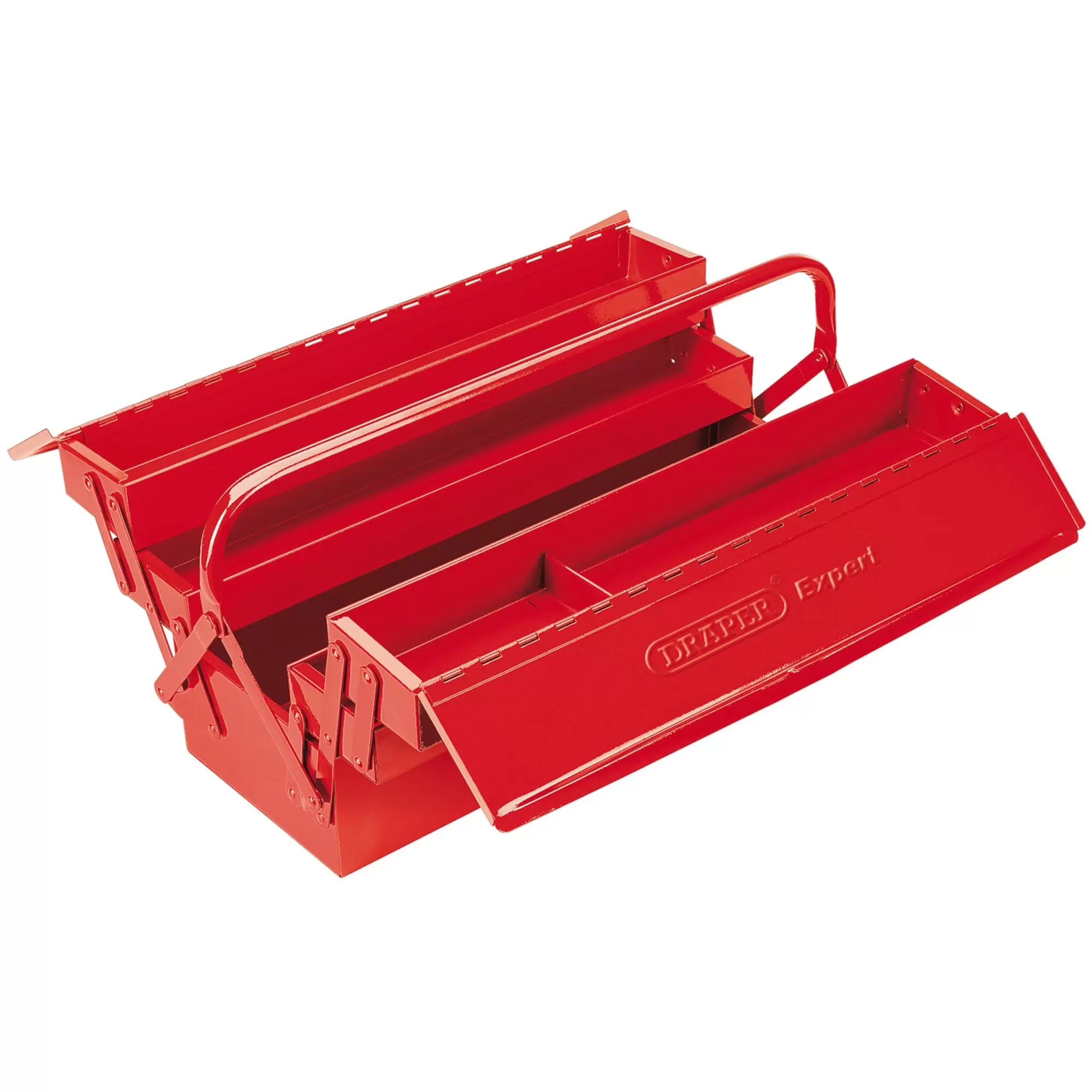 Draper Tools - 88904 - Draper Expert Extra Long Four Tray Cantilever Tool Box, 530mm