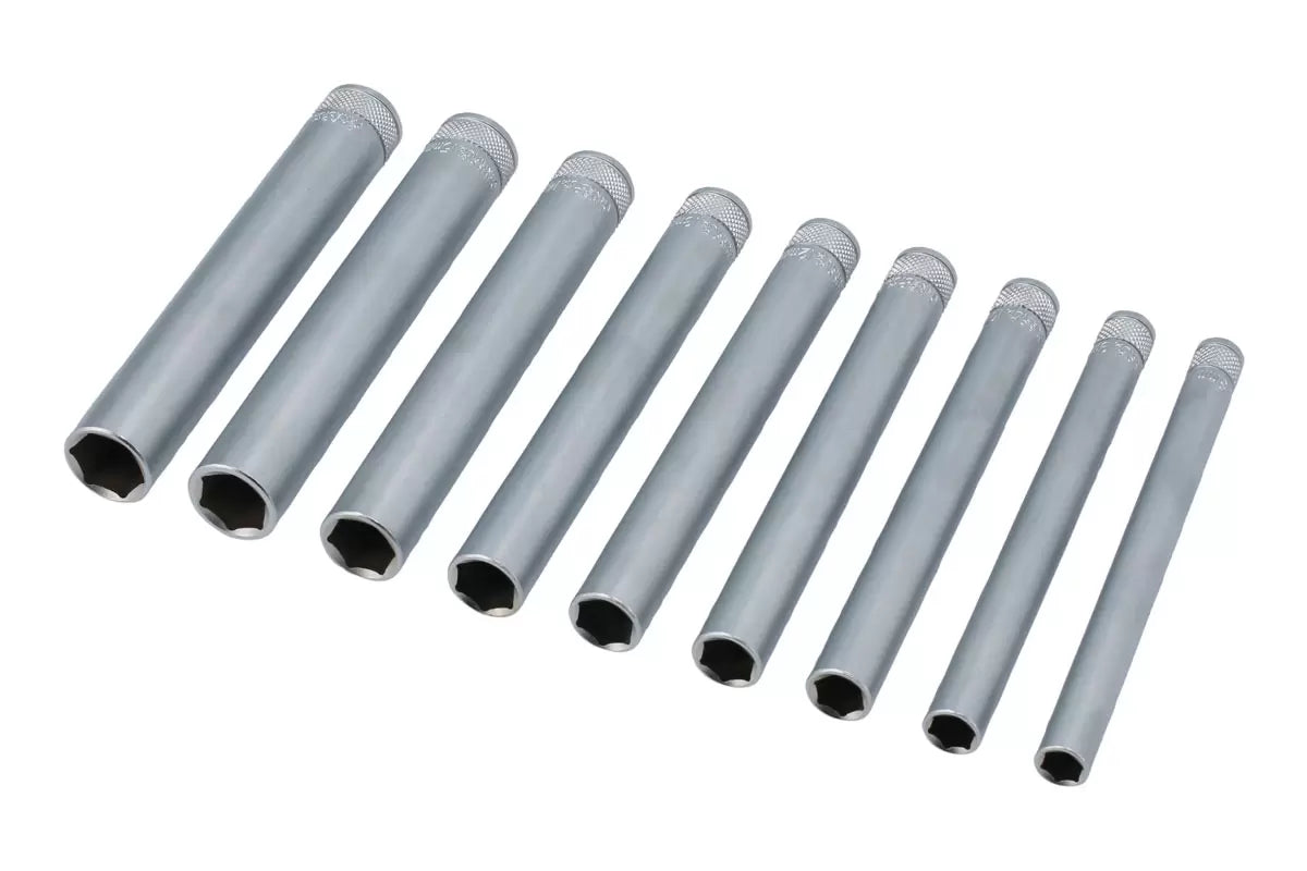 Laser - 8904 - Extra Long Socket Set 1/4"D 9pc
