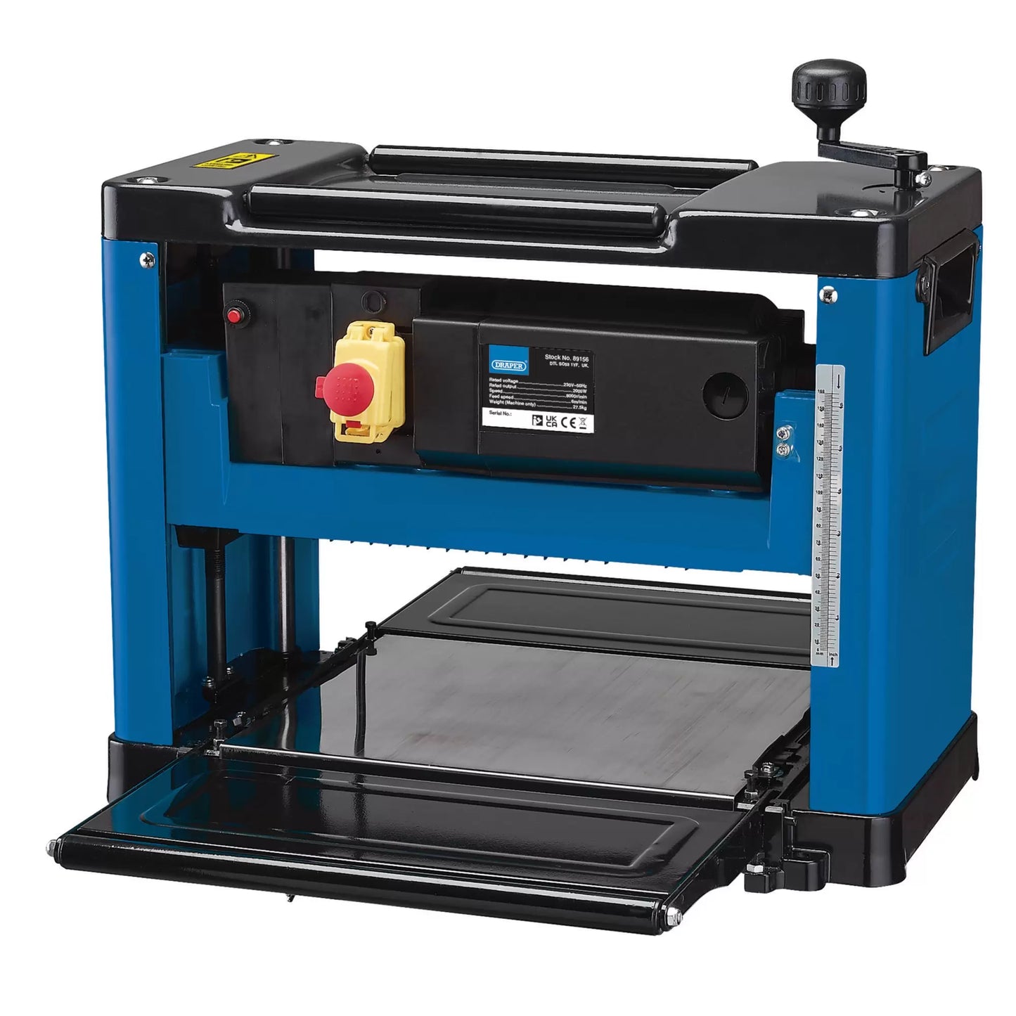 Draper Tools - 89156 - 230V Thicknesser, 330mm, 2000W