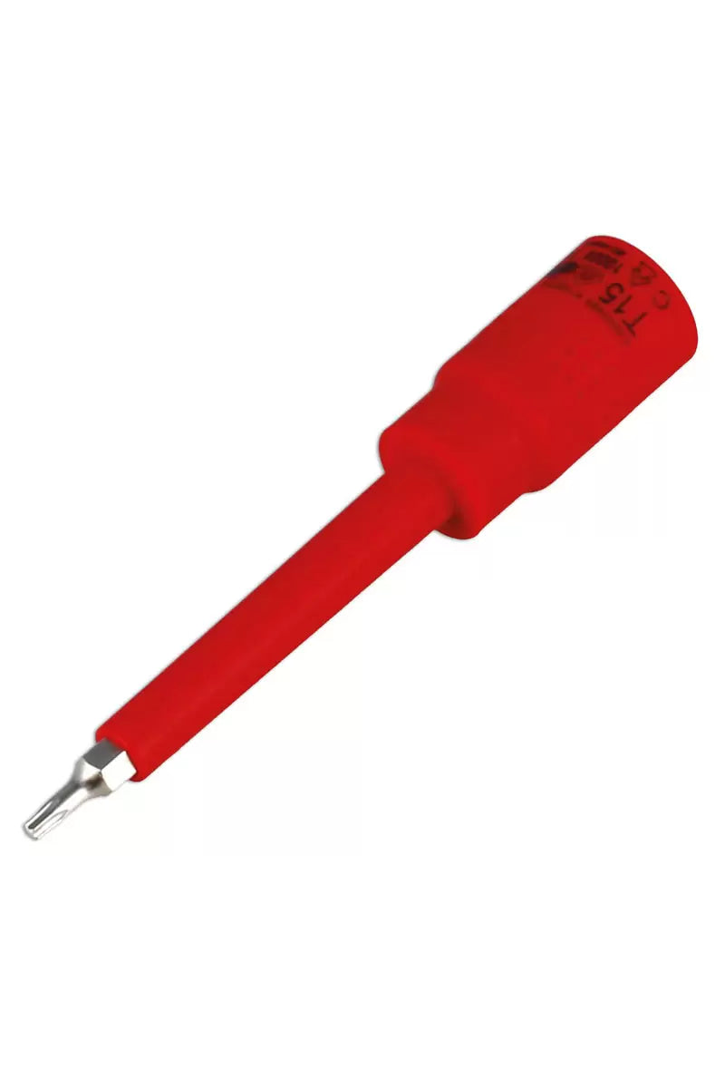 Laser - 8917 - Insulated Extra Long Star Bit Socket 3/8"D T15