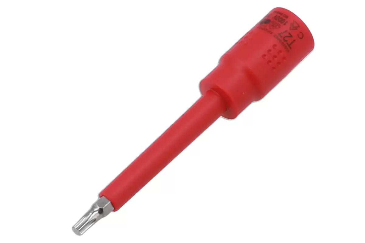 Laser - 8920 - Insulated Extra Long Star Bit Socket 3/8"D T27
