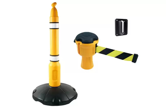 Laser - 8930 - Skipper Unit c/w Post & Base - Single Unit c/w Wall Mounting Clip
