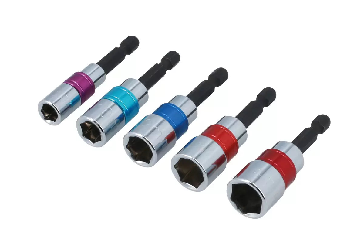 Laser - 8947 - Nut Driver with Quick Chuck Set 5pc