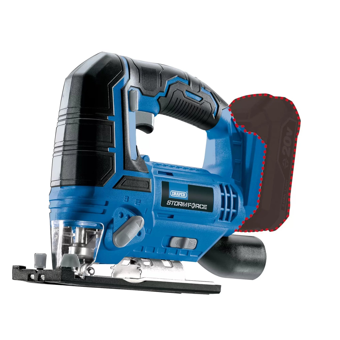 Draper Tools - 89477 - Draper Storm Force® 20V Jigsaw (Sold Bare)