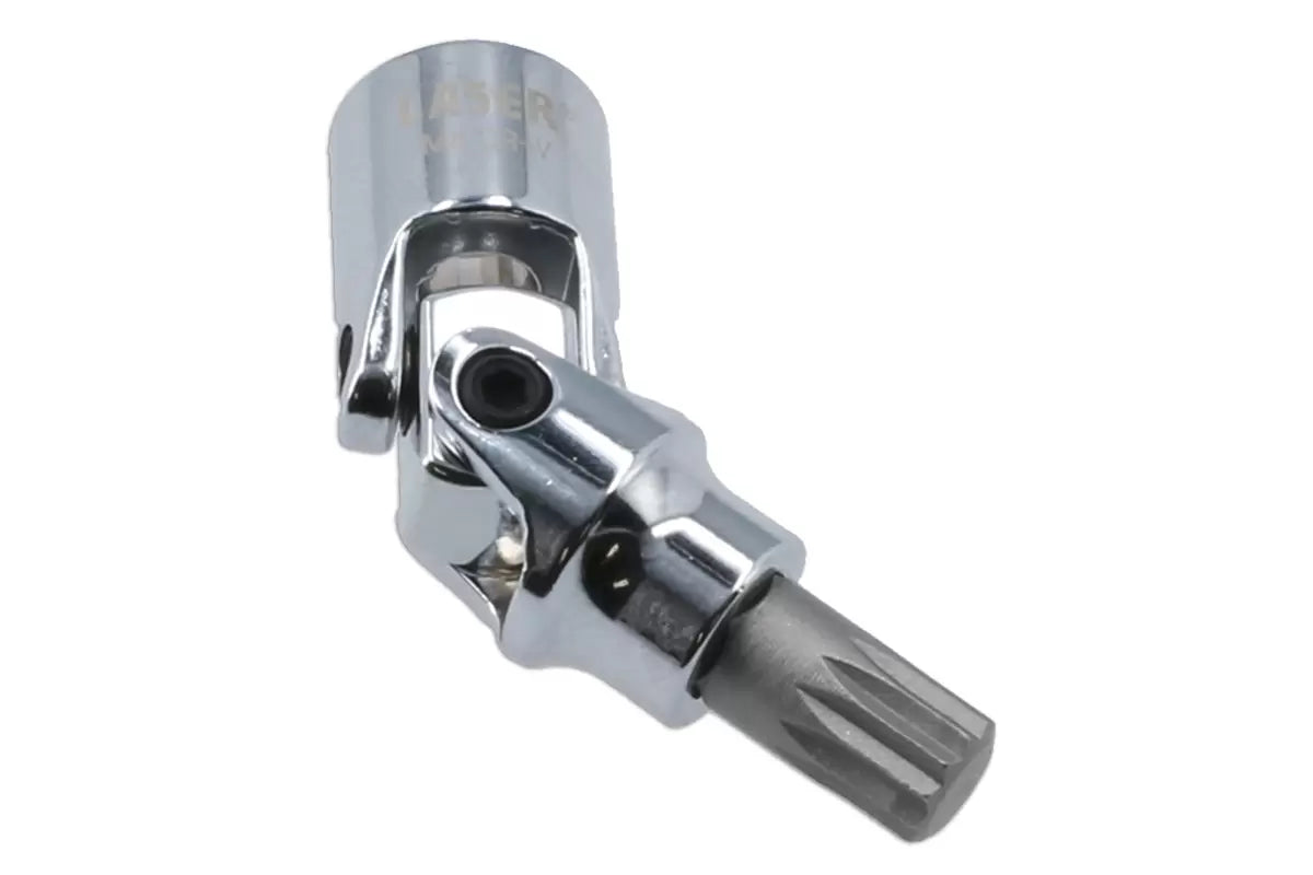 Laser - 8967 - Triple Square Universal Joint Bit Socket M8 1/4"D