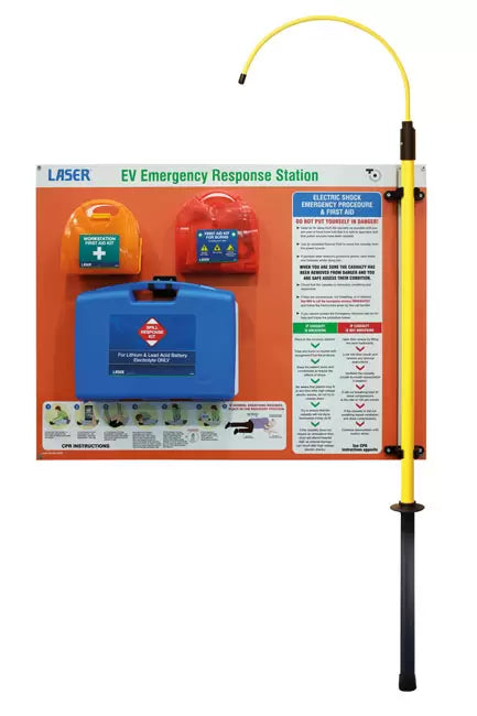 Laser - 8969 - EV Emergency Response Station c/w, Electric Burns Kit, First Aid Kit, Battery Spill Response Kit
