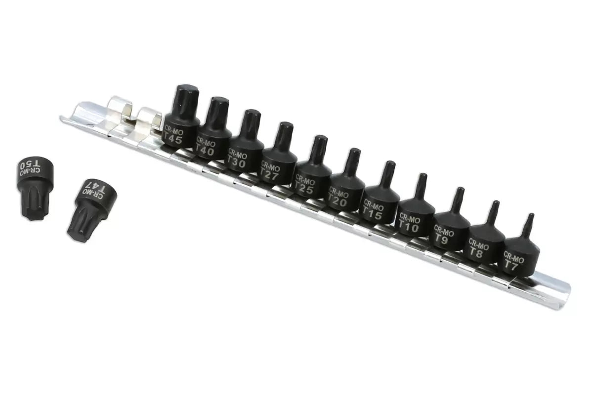 Laser - 8978 - Stubby Star Impact Bit Socket Set 1/4"D 13pc