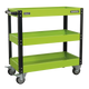 Superline PRO Heavy-Duty Trolley Hi-Vis Green 3-Level [CX110HV]