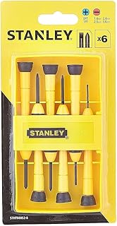 Stanley 0-66-052 Precision Screwdriver 6 Piece Set