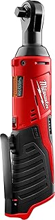 Milwaukee M12 Cordless 3/8" Sub-Compact Ratchet – 35 ft-lbs, 250 RPM (2457-20, Battery Not Included)