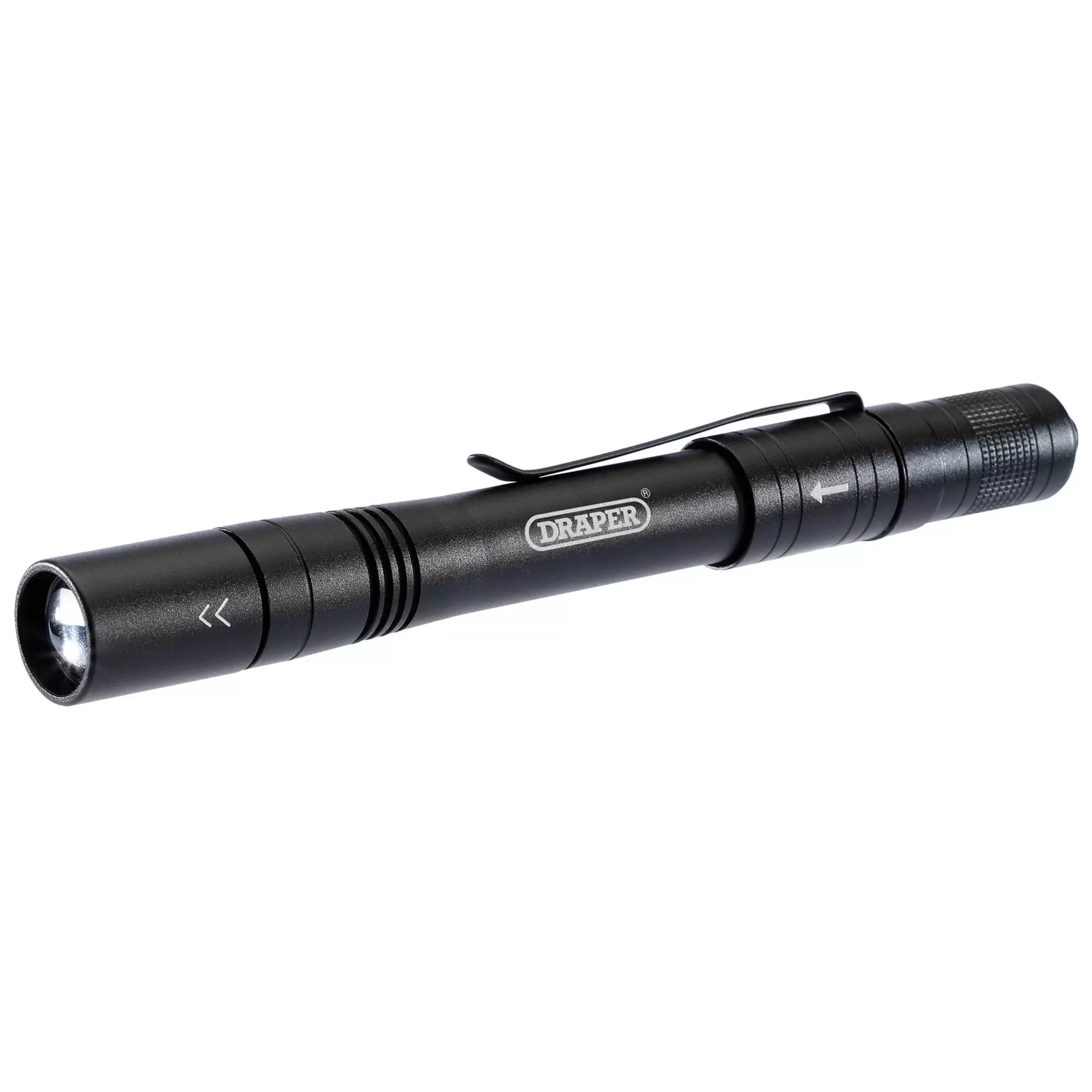 Draper Tools - 90099 - LED Rechargeable Aluminium Penlight, 1W, 80 Lumens