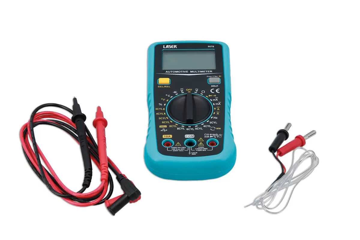 Laser - 9078 - Automotive Multimeter CAT III