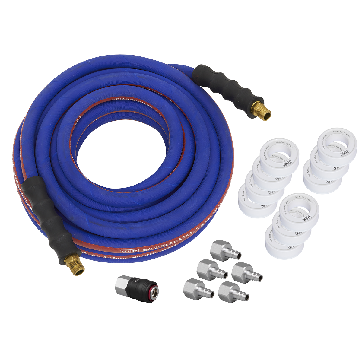 Extra-Heavy-Duty Air Hose Kit 15m x 13mm [AHK05]