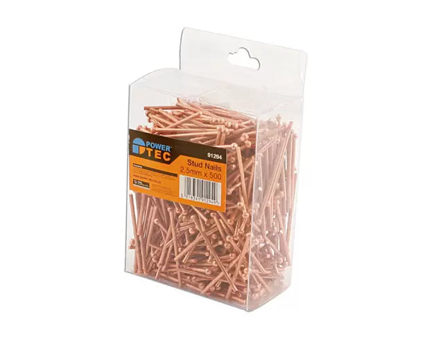 Power-TEC - 91294 - Stud Nails 2.5mm 500pc
