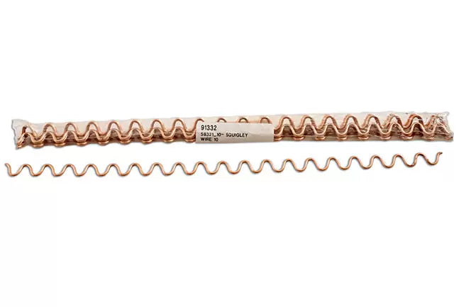 Power-TEC 91332 Squiggly Wire 10pc