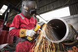 DEWALT DCG405P2-GB 18V XR Li-Ion Brushless 125mm Angle Grinder – 2 x 5.0Ah Batteries, Yellow/Black
