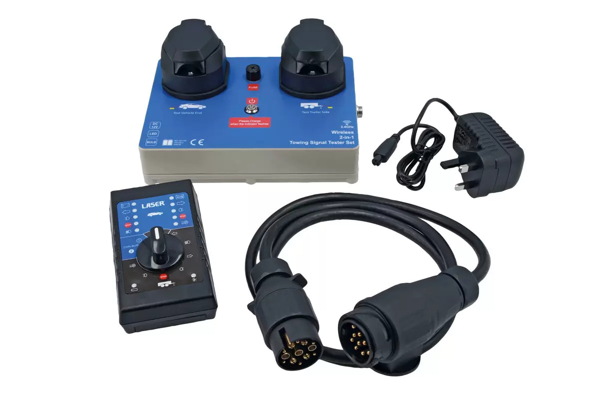Laser - 9180 - Wireless 12V Towing Circuit 2-In-1 Tester Set