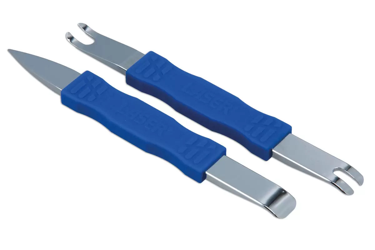 Laser - 9182 - Double Ended Trim Clip Set 2pc