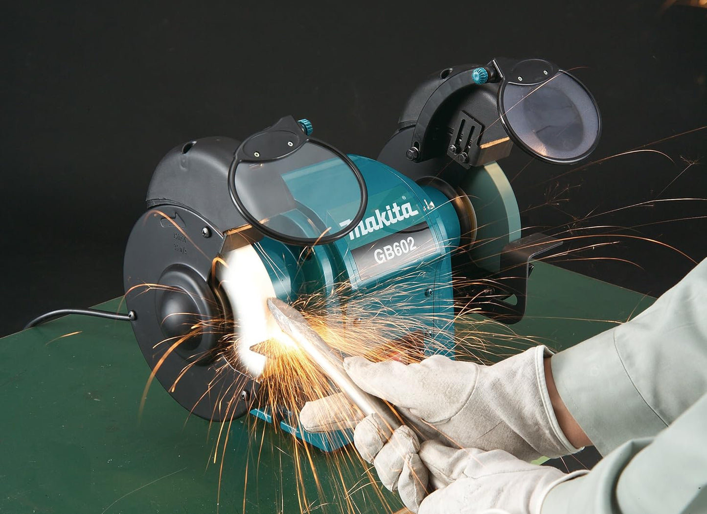 Makita 150mm 250W Bench Grinder – Model GB602